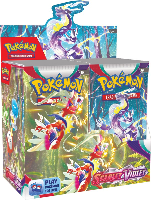 pokemon scarlet booster box card list Scarlet & Violet Booster Box – CrazyO's PokeStop
