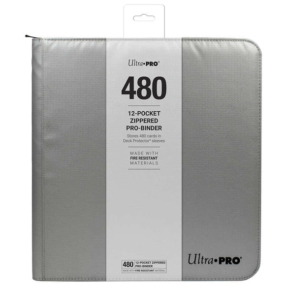 Ultra Pro 12-Pocket Zippered Pro-Binder (Fire Resistant) CrazyO's PokeStop Ultra Pro 12-Pocket Zippered Pro-Binder (Fire Resistant) CrazyO's PokeStop
