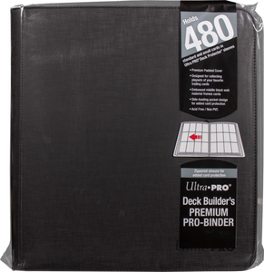 ultra pro premiere playset pro-binder black album - 480 cards ULTRA PRO Premium Deck Builder – CrazyO's PokeStop